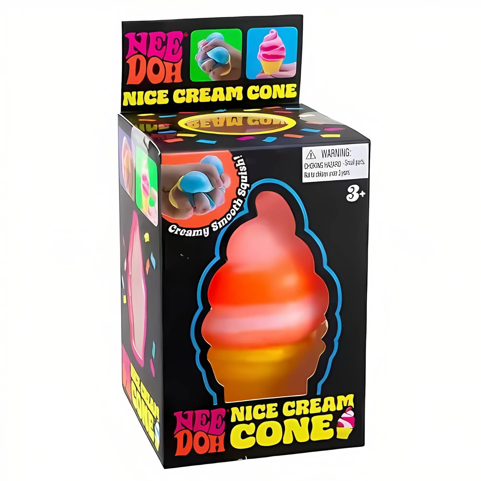 Squishy Toy - Nice-Sicle Stress Relief Cube - Colorful Fidget for Kids