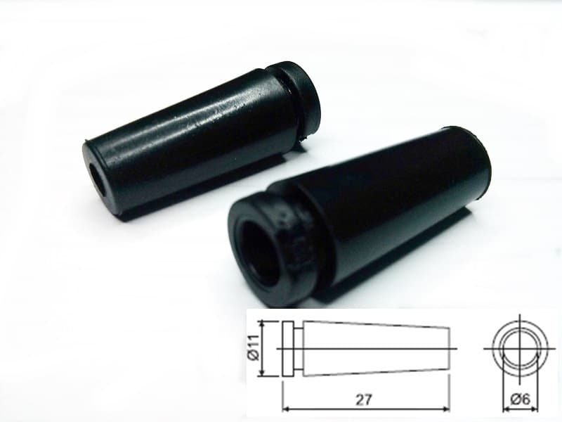 5x Cable Grommet Hole Ø6mm