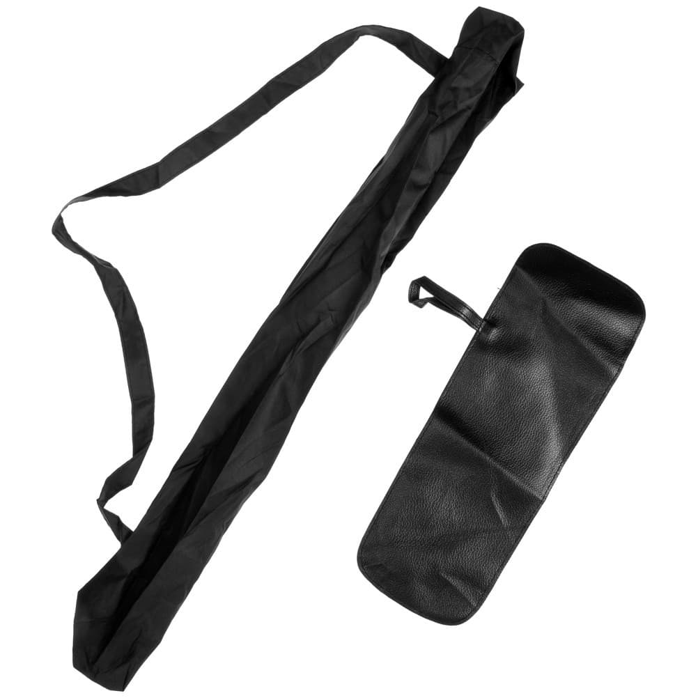 2 Pcs Waterproof Umbrella Carry Bags with Strap Long Pongee Fabric Storage