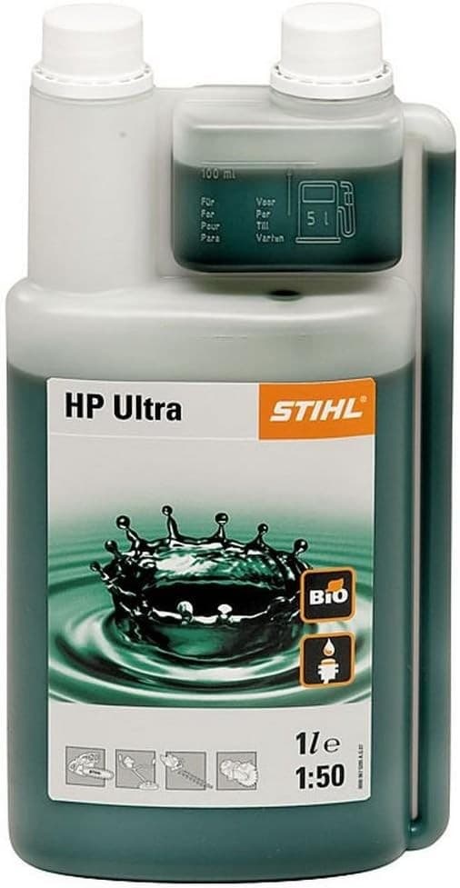 STIHL HP Ultra Fully Synthetic 2 Stroke Oil 1 Litre Ultra Low Smoke