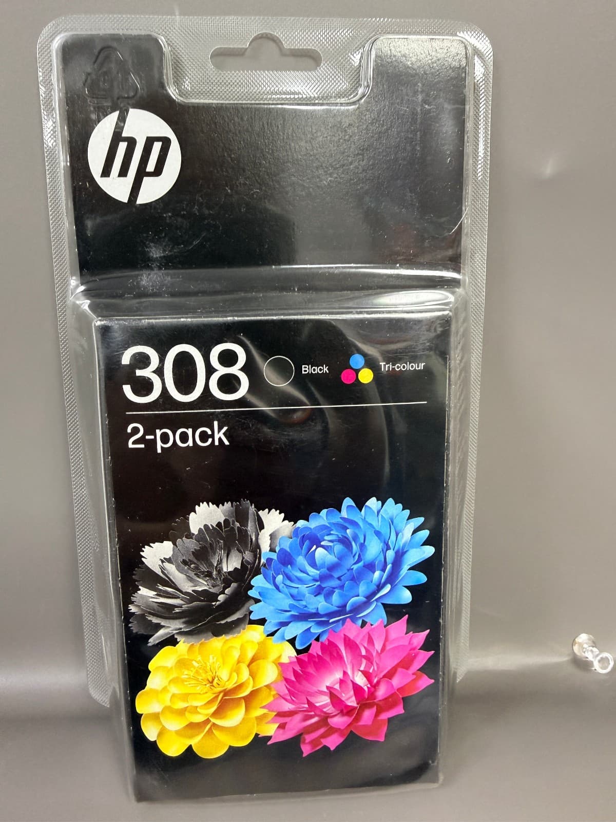 HP 308 2-Pack Black / Tri-color Original Ink Cartridge - 6L6S6UE BNIB IN DATE
