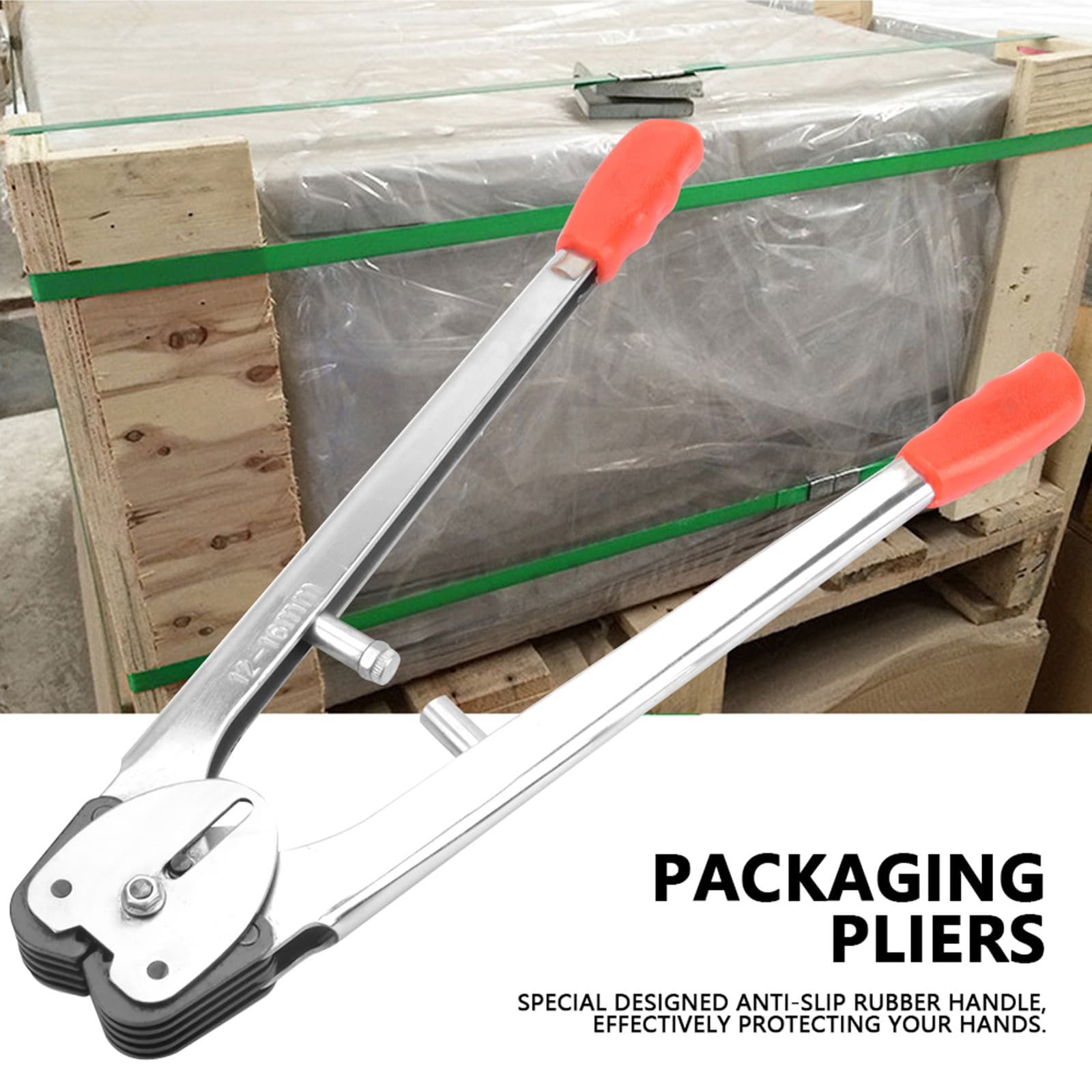 Packaging Pliers Manual Strapping Machine Paper Dual Packer view 2