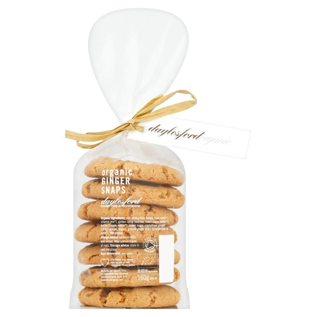Daylesford Organic Ginger Snaps 160g
