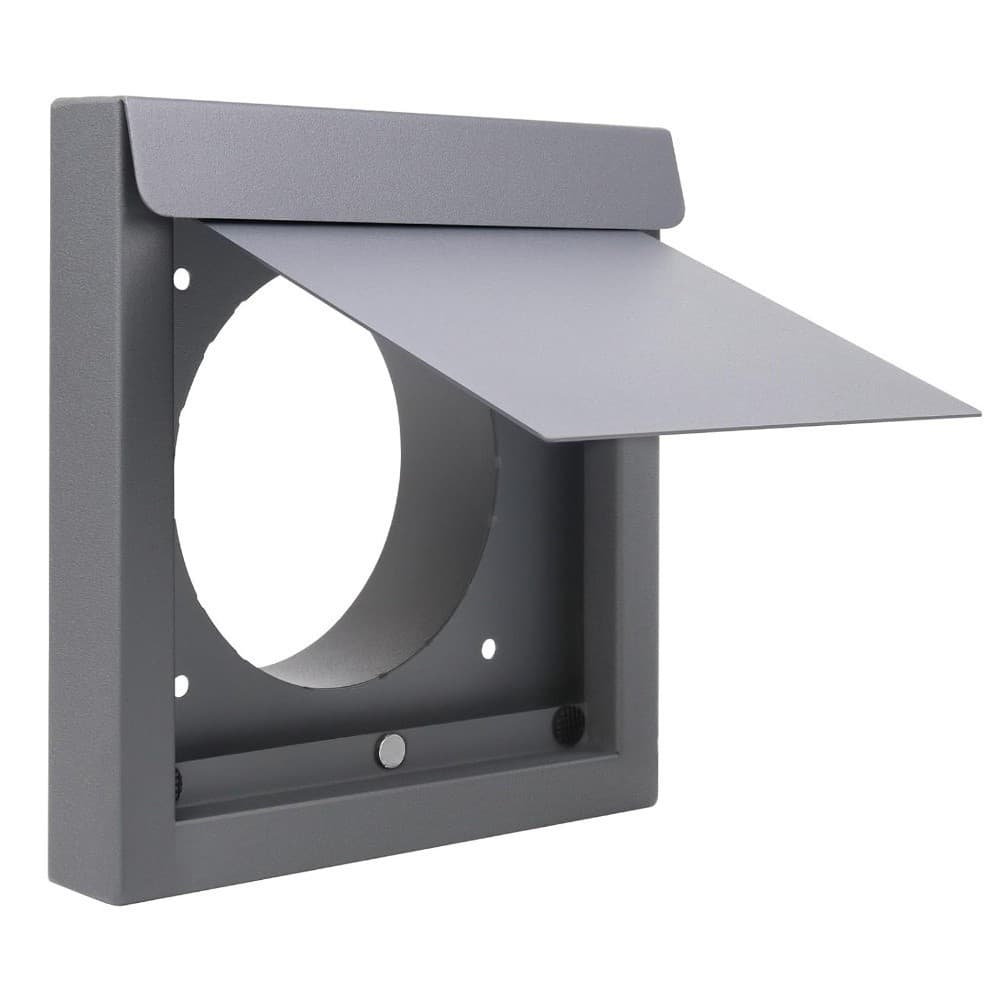 4 Inch Metal Dryer Ventilation Cover External Heavy Duty for Improved Airflow
