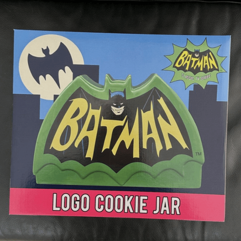 BATMAN Logo Cookie Jar Ceramic 30Cm Diamond Select