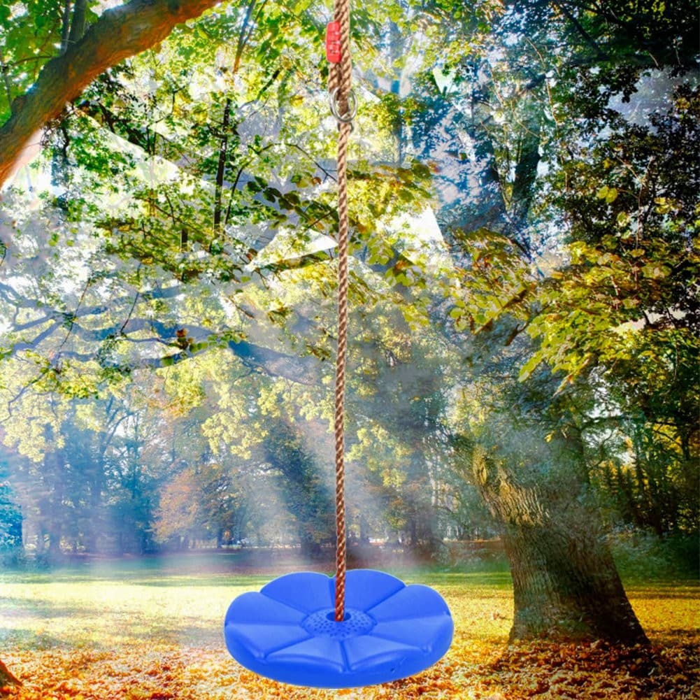:Climbing Rope Tree Swing Indoor Outdoor Disc Hanging Playing Equipment