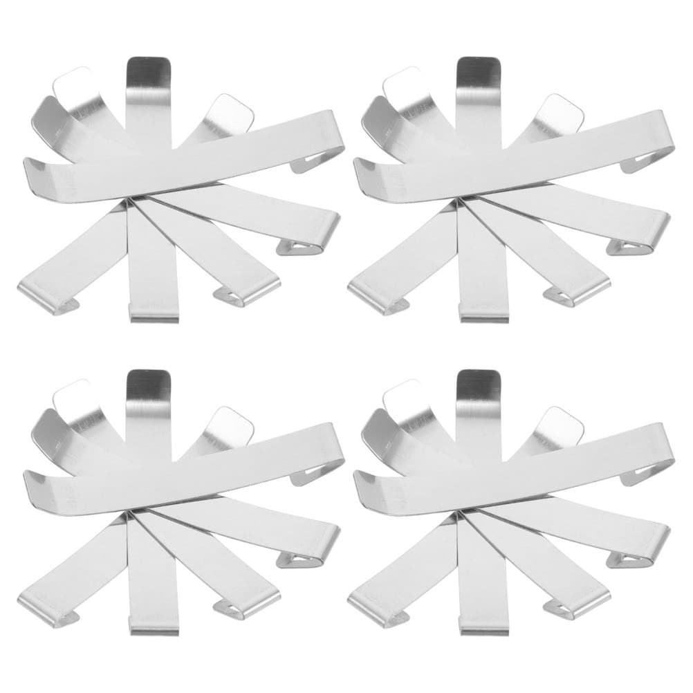 20 Pcs Cup Taker Buckle Wall Holder Spring Clips Commercial Kitchen Parts