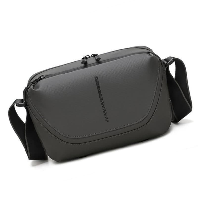 Multi Pocket Mens Camera Messenger Bag Water Resistant Oxfords Fabric Design