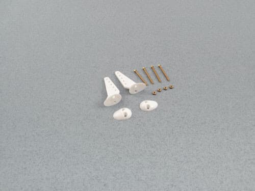 Large Control Horns w/screws (pk2) F-RCA109