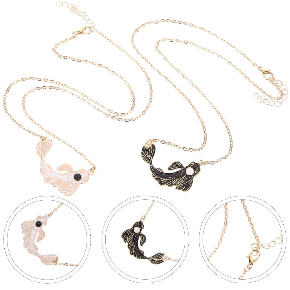 Couple Necklaces Fish Pendant Coupleunity Matching Jewelry for Couples