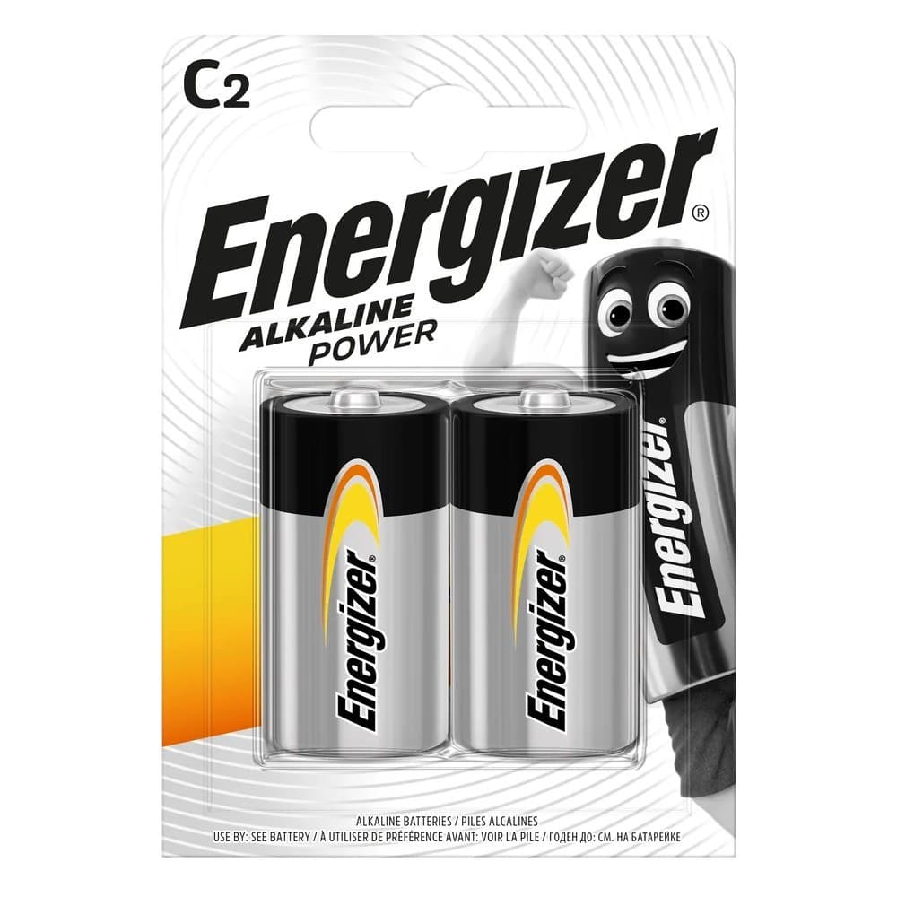 7638900297324 Battery Alkaline Power C LR14 2 pcs blister ENERGIZER