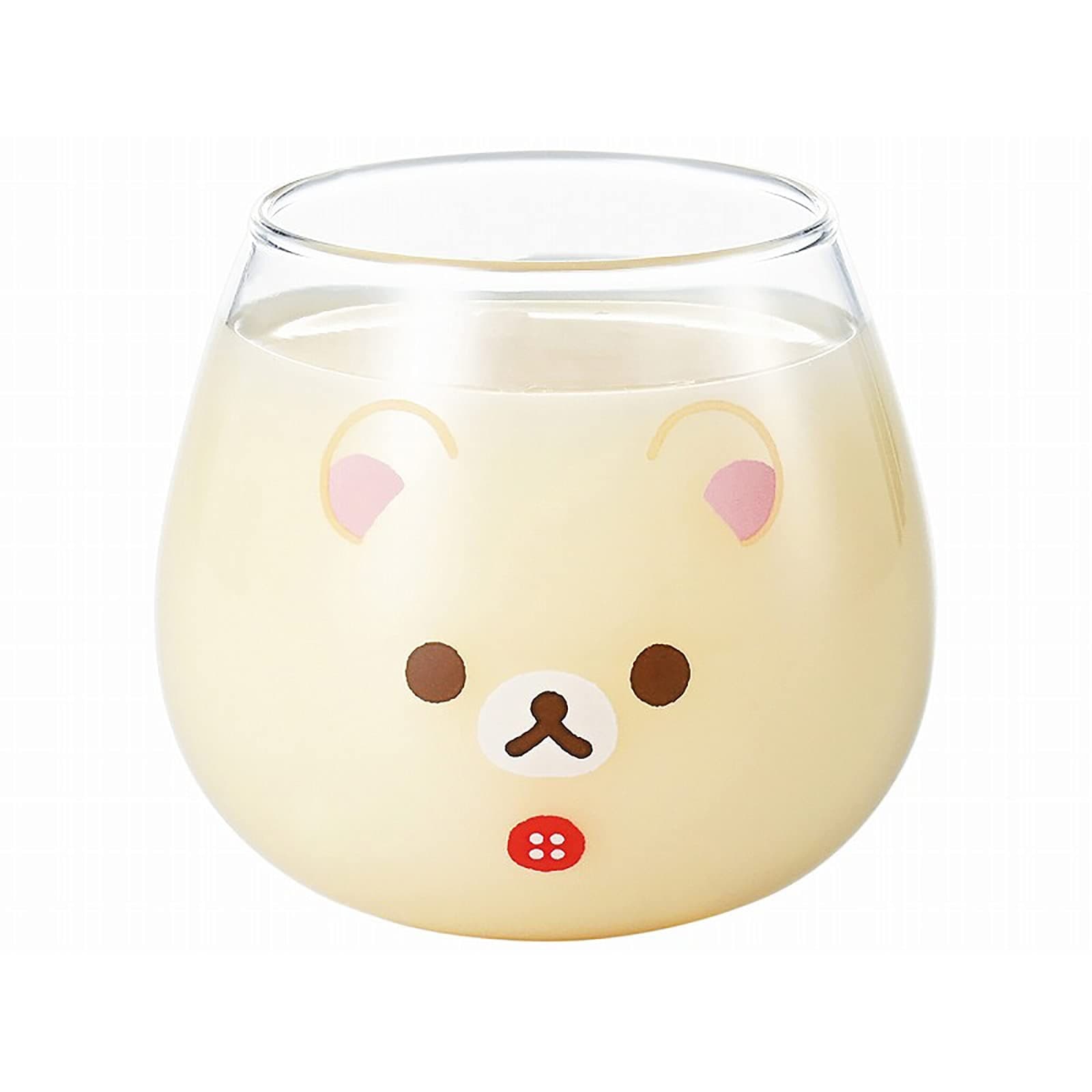 Kanesho Pottery \"Rilakkuma\" Korilakkuma Swaying Tumbler| 320Ml| Face D view 2