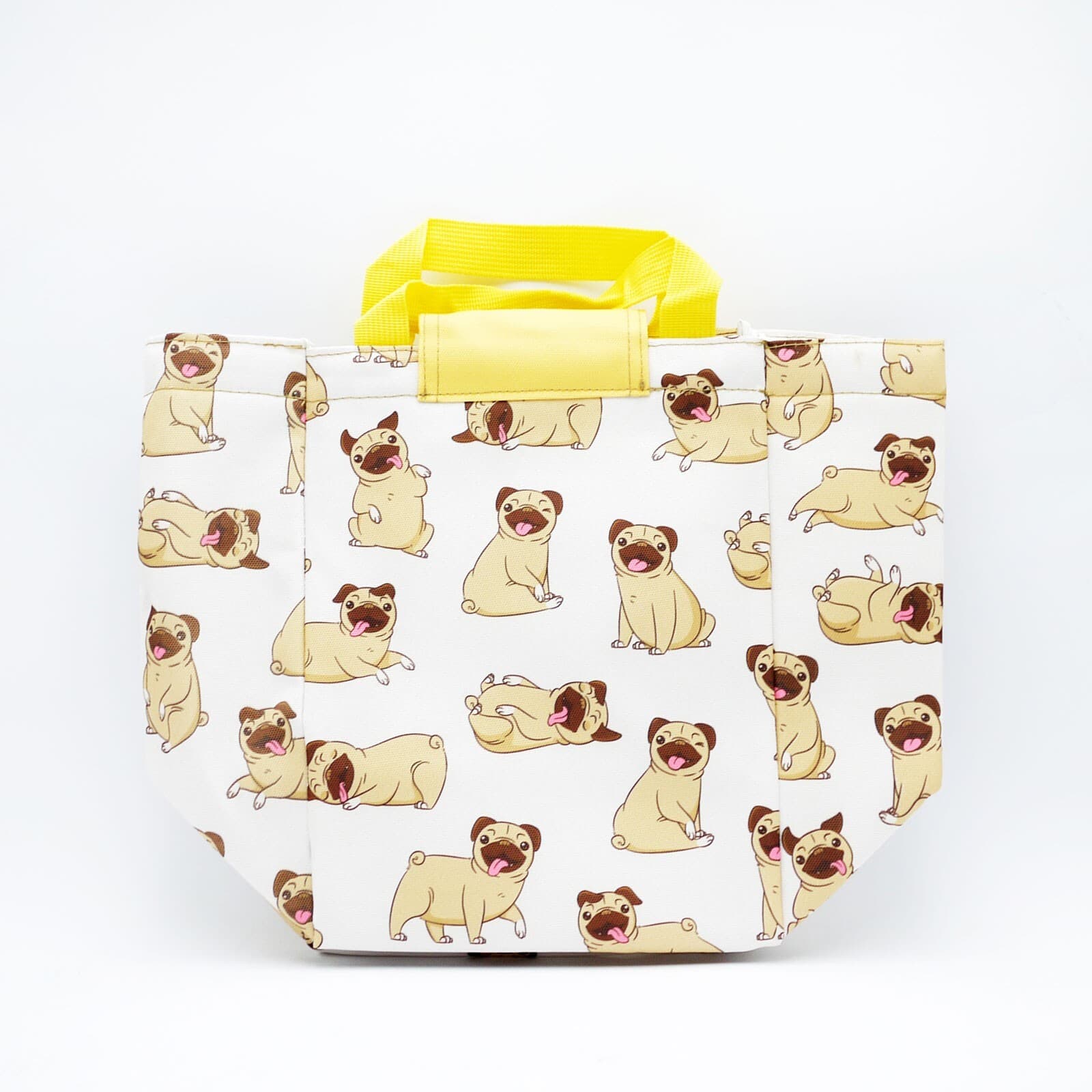LUNCH BAG COOL BAG FOLD OVER MOPPS PUG