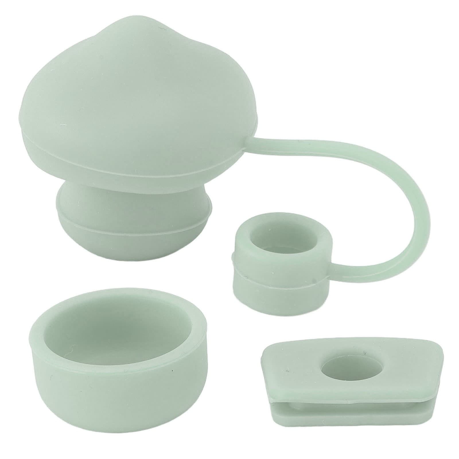 Silicone Straw Plug Set Dustproof Leakproof Reusable Drinking Straw Tip Cove SG5