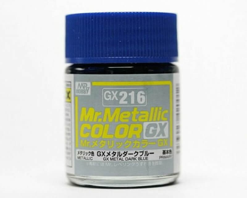 Mr. Hobby/Gunze GX216 Metallic Color GX Metal Dark Blue (18ml) Modeling