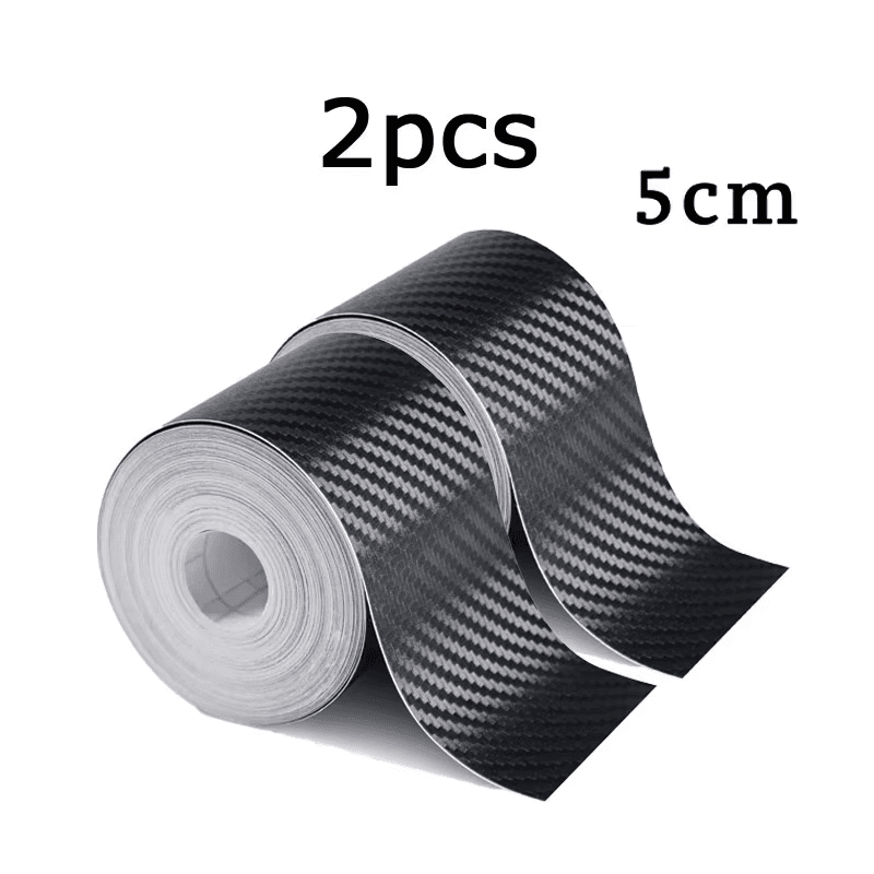 1-5M Nano Carbon Fiber Car Tape Sticker Door Mirror Paste Protector Strip DIY Pr