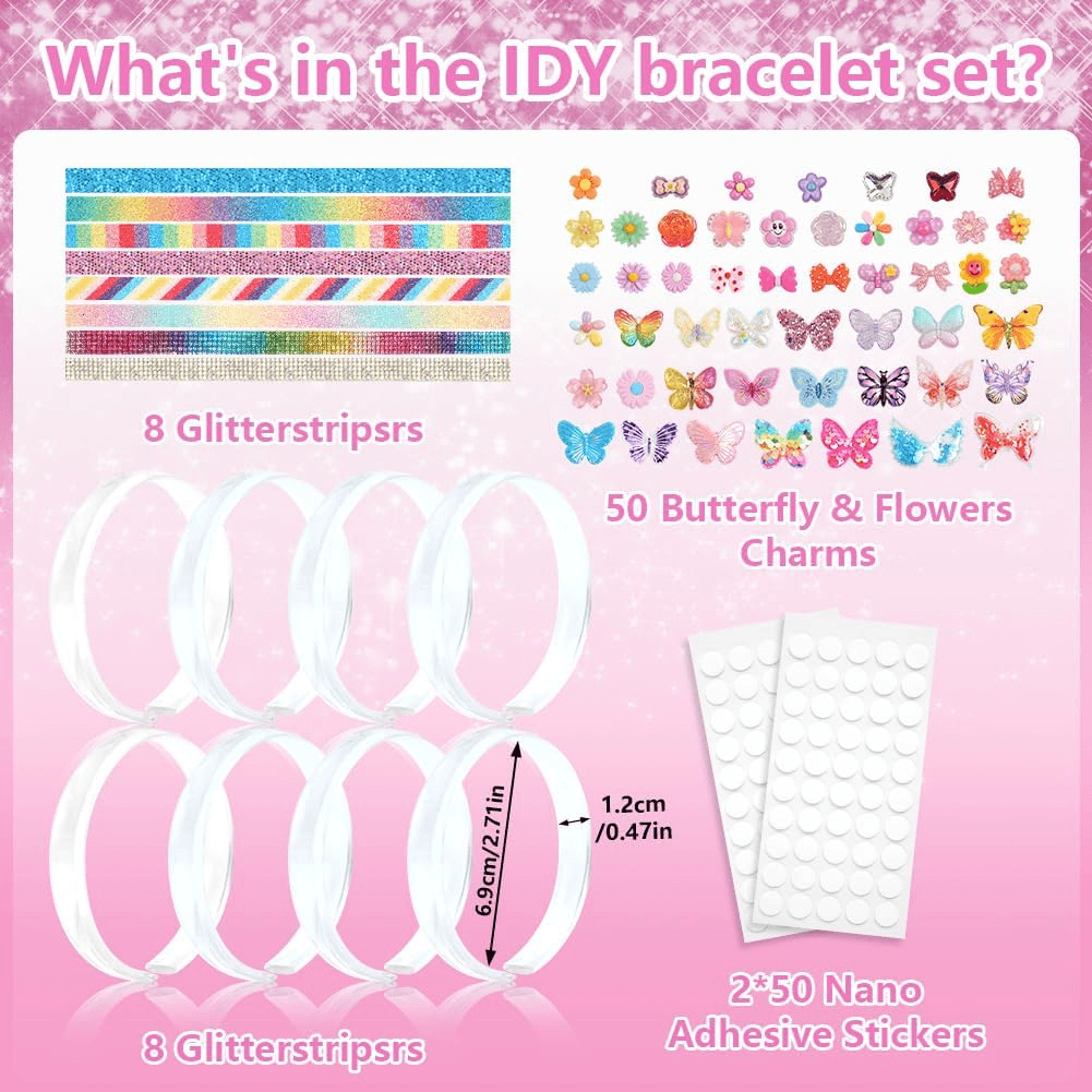 Friendship Bracelet Making Kit for Girls| Fashion DIY Craft Kits for Girls| Girl view 2