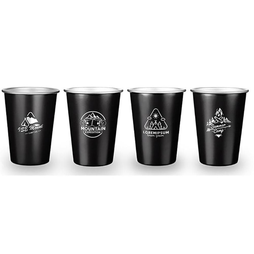 Outdoor Camping Water Cup Stainless Steel Travel Hiking Milk Coffee Tea Mugs AUS