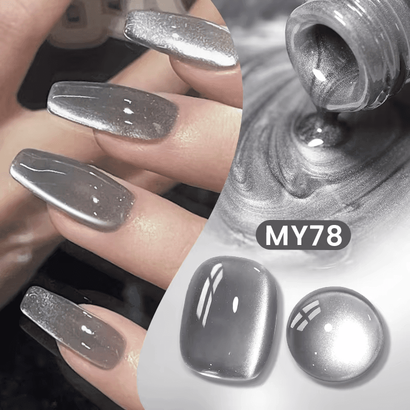 10Ml Dark Red Pink Green Cat Magnetic Gel Nail Polish Semi Permanent Soak off UV