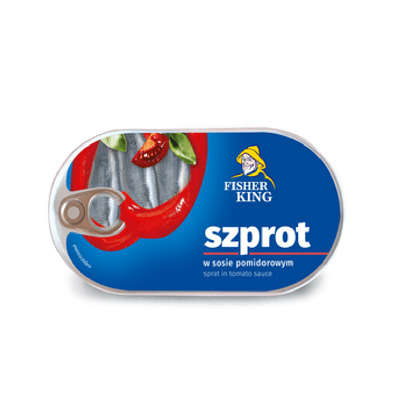 5901576050220 Szprot w sosie pomidorowym 170g Fisherking