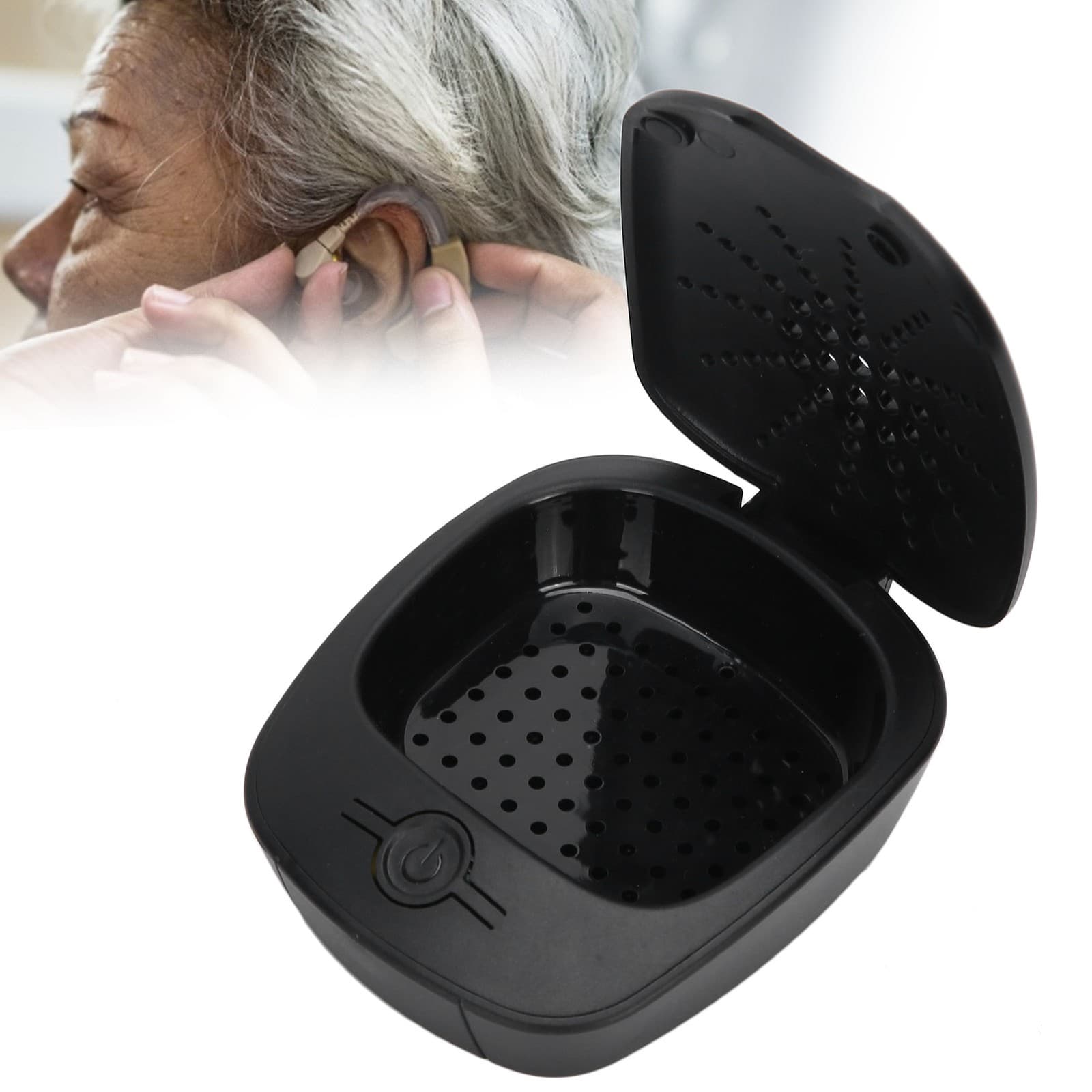 Mini Hearing Aid Drying Box USB Haering Amplifier Dehumidifier Drying Case OU