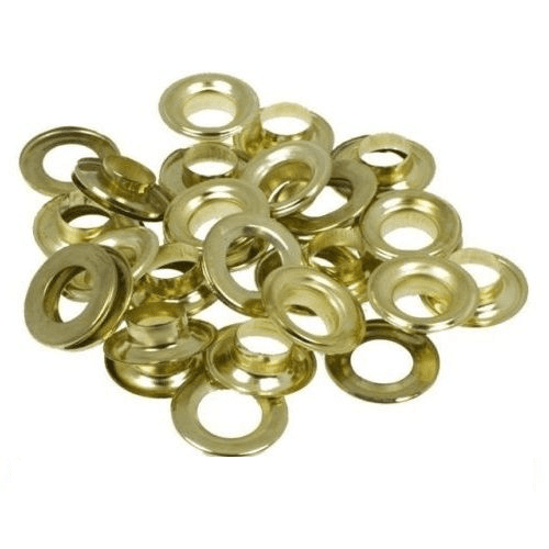 W4 BRASS EYELETS 1/2\" 13MM X10 CARAVAN CAMPING TENT COVER AWNING PARTS 37652 view 2