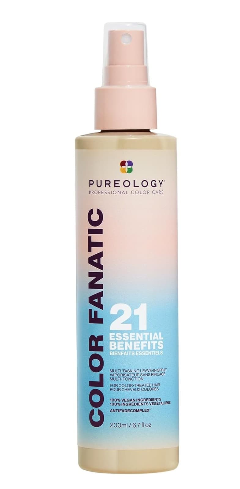 Pureology Color Fanatic Leave In Treatment Spray 21 Benefits 200ml