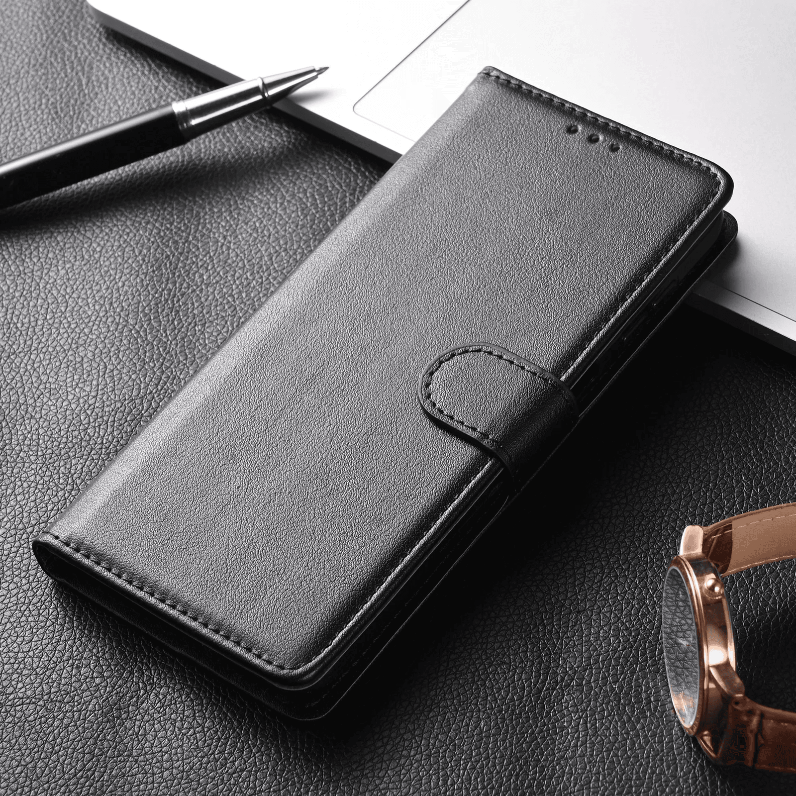 Leather Case for Huawei P40 P30 P20 Pro P10 P Smart Y7 Y6 Y5 2021 2020 2019 2018