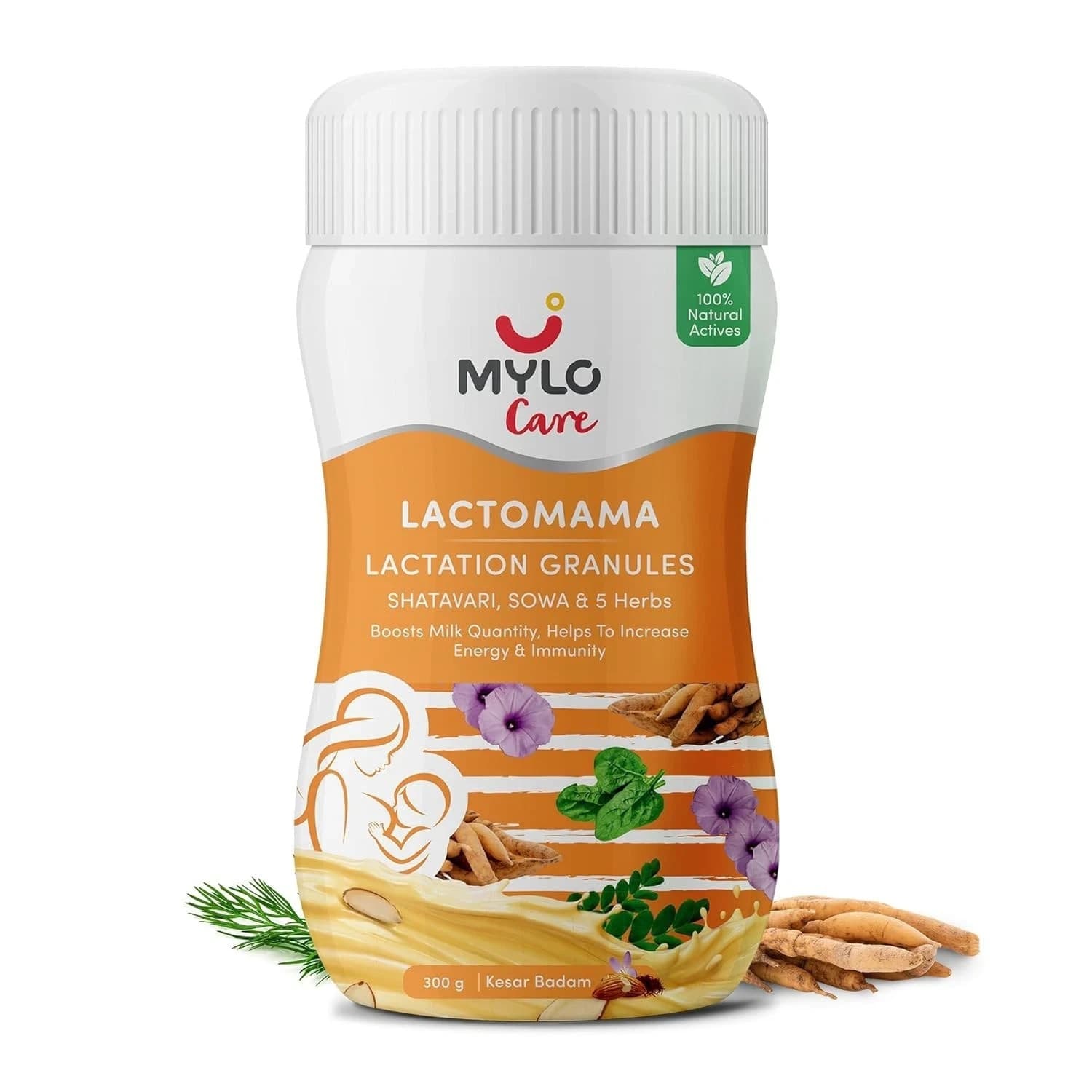 Mylo Lactomama Granules  Supplement for breastfeeding 300g Kesar Badam