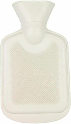 NEW 2 LITRE LARGE HOT WATER NATURAL RUBBER BOTTLE WARMER