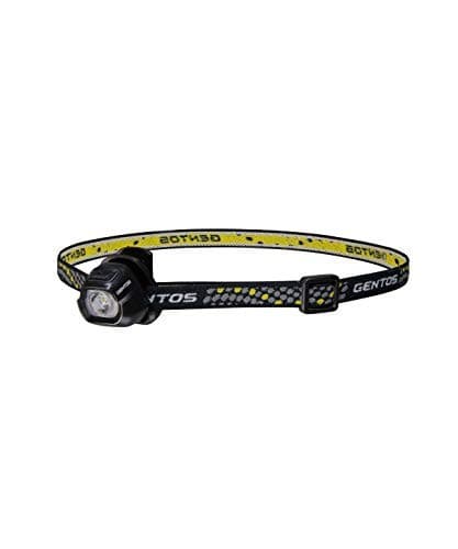 GENTOS LED Headlamp Compact and Lightweight 32g Battery-Powered CR2032 20 Lumens
