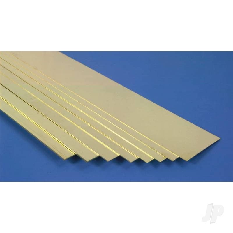 K&S 9739 Brass Strip Sheet Plate Flat Bar 1/2\" x 36\" x .093\" (1 pcs)
