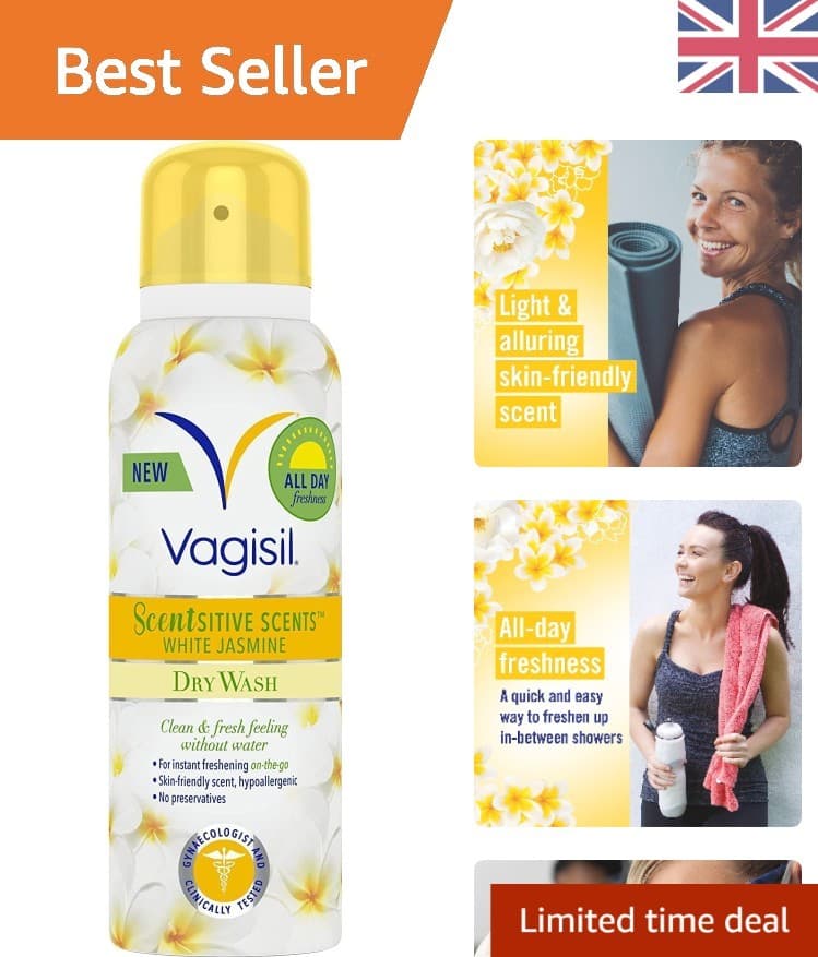Scentsitive Scents Hypoallergenic Dry Wash Spray - 125ml All-Day Freshness