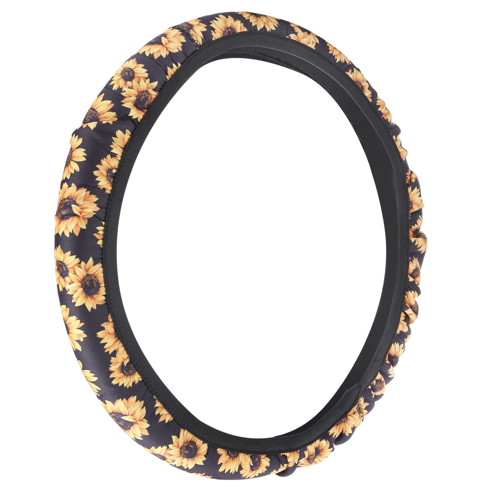 (2205)Universal AntiSlip Dustproof Neoprene Auto Car Steering Wheel Cover I EC