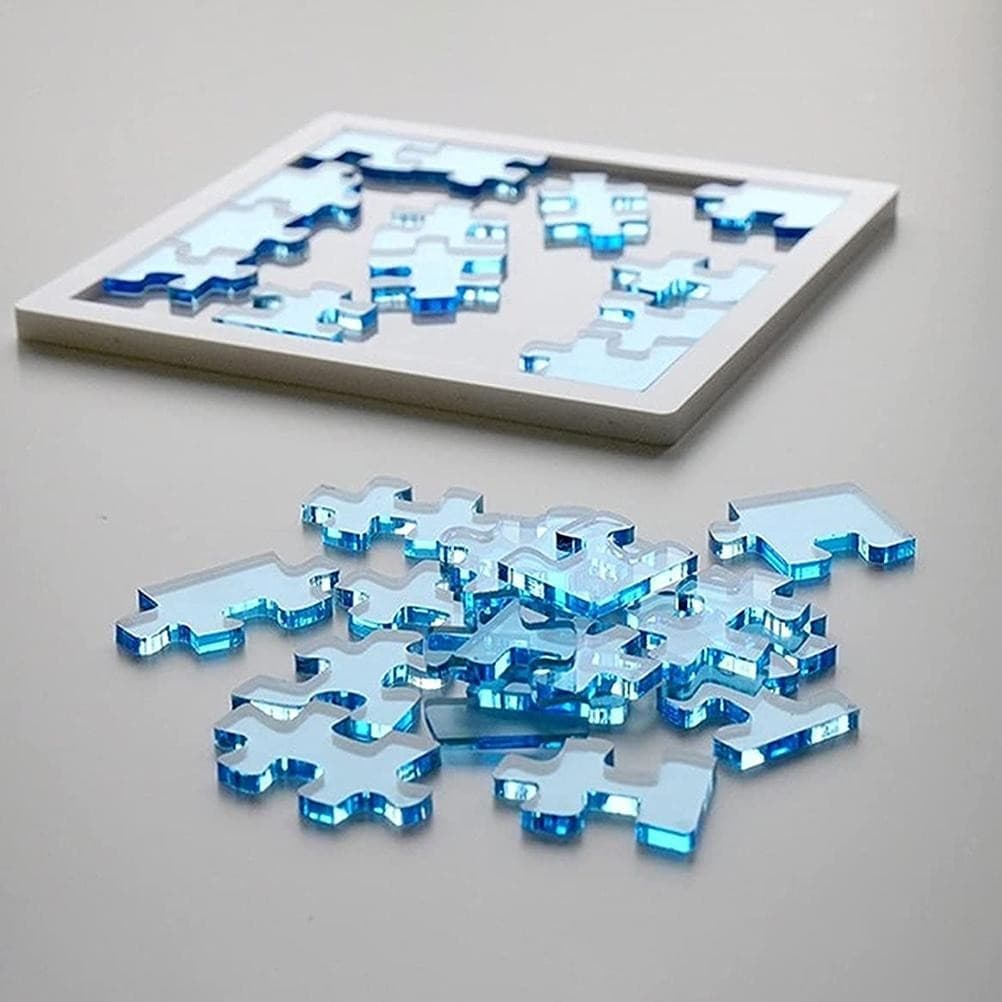 Jigsaw Puzzles Skill Improvment Acrylic Level 10 Brain Challenge Jigsaw Puzzles