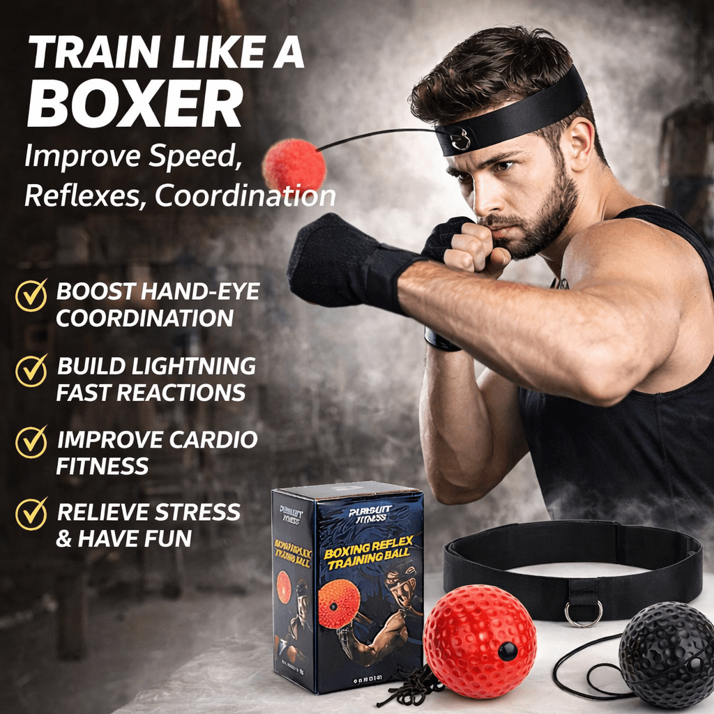 2 x Speed Boxing Fight Ball Punch Exercise Head Band Reflex Speed Training view 2