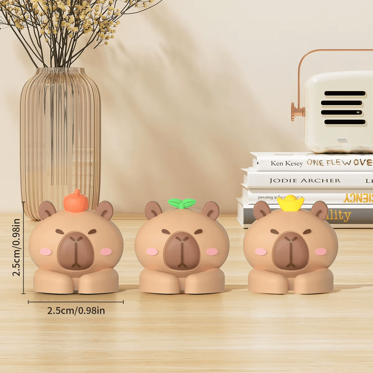 WORTHBUY Cute Desktop Cable Organizer Holder Winder Clips Desk Self-Adhesive Mob