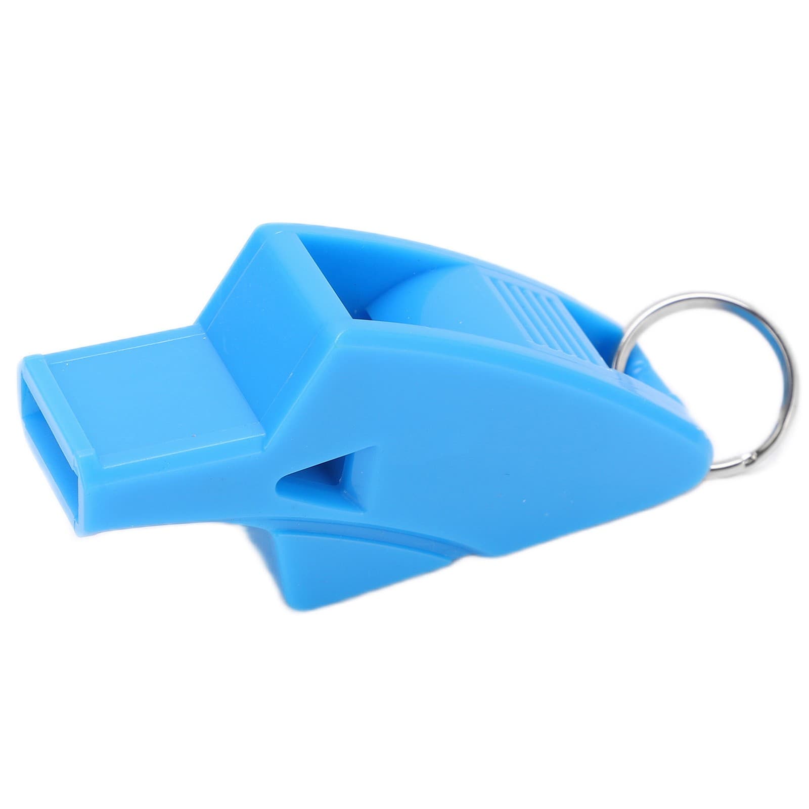 (Blue)Referee Dolphin Whistle Sturdy Resounding Crisp Portable Sound Whistl LW