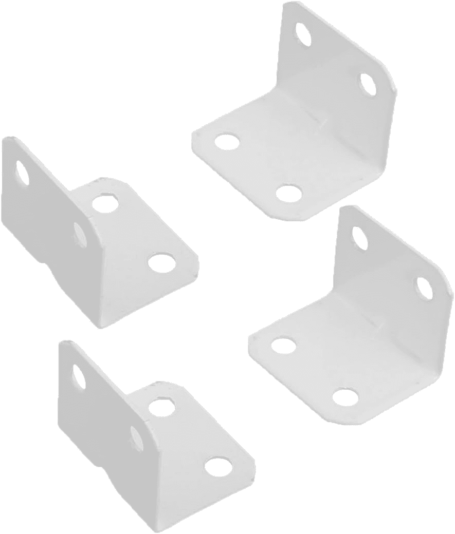 Sourcingmap Home Furniture Carbon Steel L Shape Corner Brace Plate 90 Degree Rig