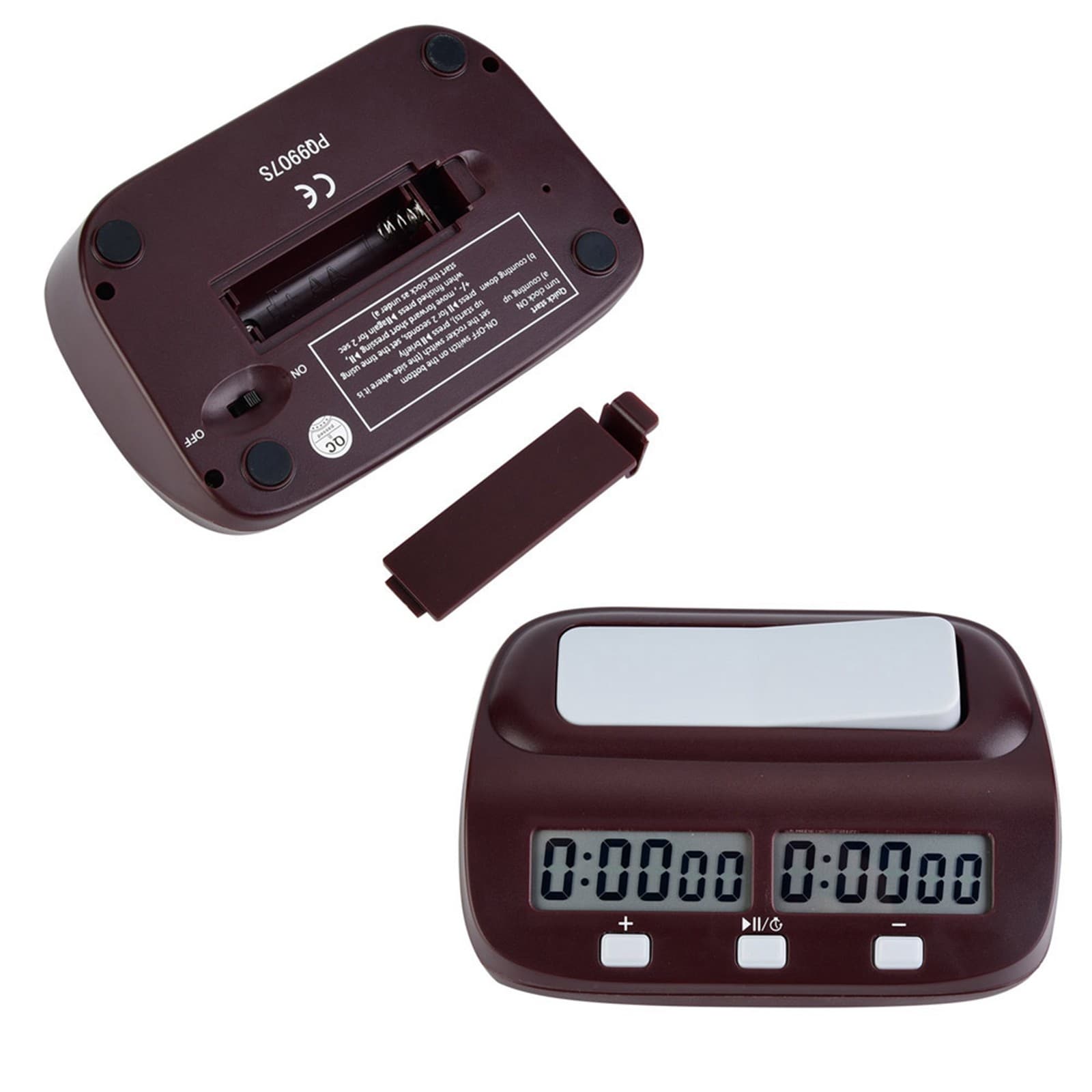 C-Chess Clock Board Game Set Timer Chinese Chess Games Electronic Calculagraph