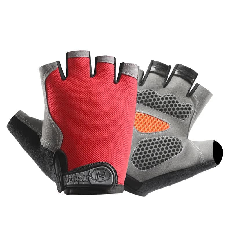 Gym Gloves Fitness Training Fingerless Women Men Bodybuilding Exercise Sports Gl
