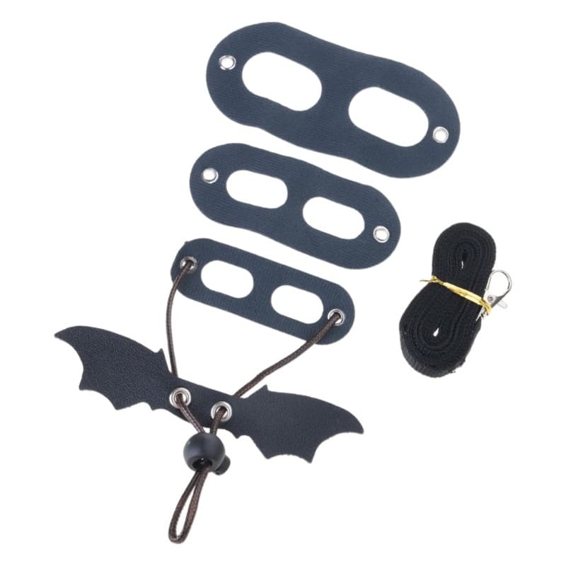 Reptile Walking Leash Reptile Outdoor Harness Leash with Bat Wings Adjustable