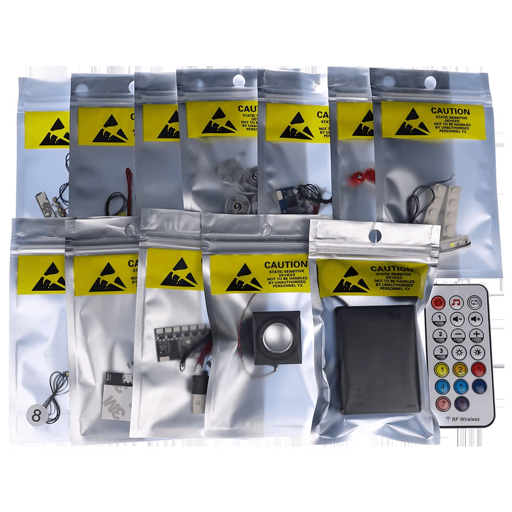 LED Light Kit for 10274 Creator Ghost Busters ECTO-1 Not Inlclude the Block Mode