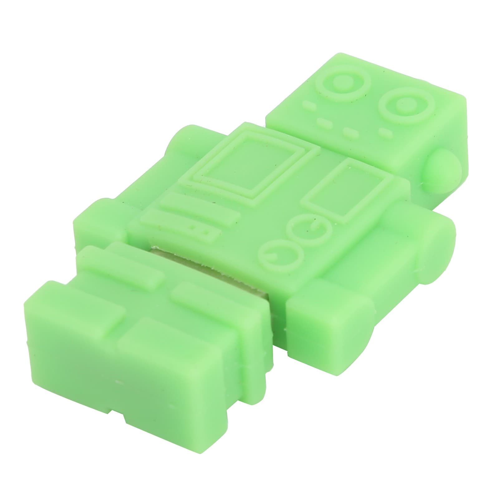 Cartoon U Disk Green Robot Appearance High Speed Bulk Storage Flash Drive Memory