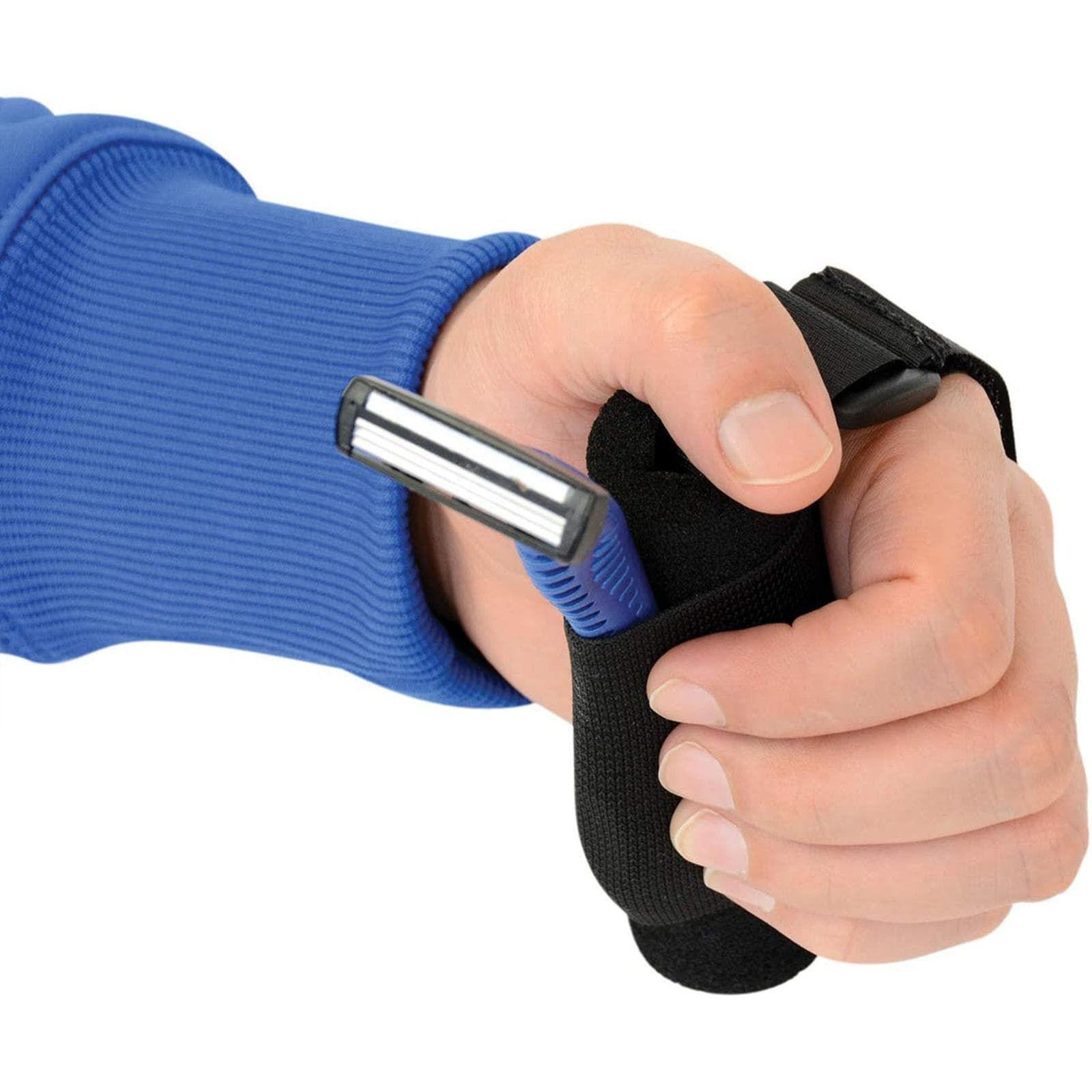 Utensil Holders Hand Straps Cuff Auxiliary Strap for Weak Grip