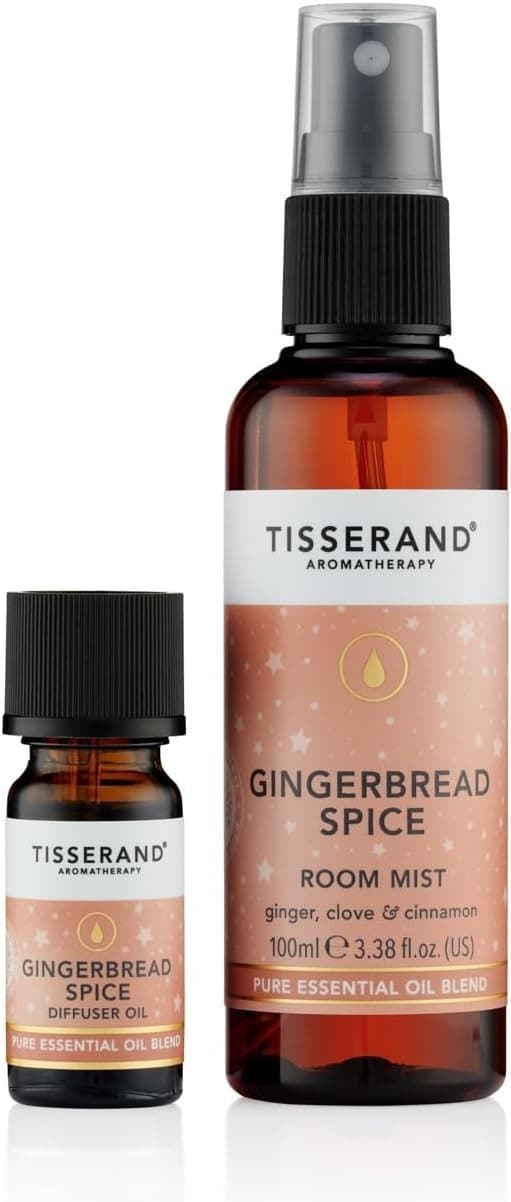 Tisserand Aromatherapy,Gingerbread Spice Diffuser Oil and Room Mist Duo view 2