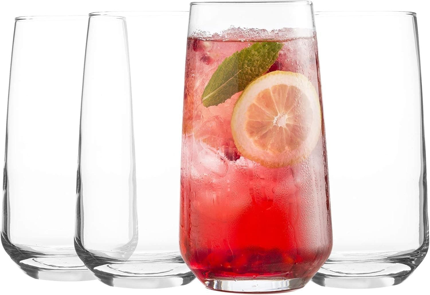 Ravenhead Majestic Set Of 4 Hiballs Glasses 38cl