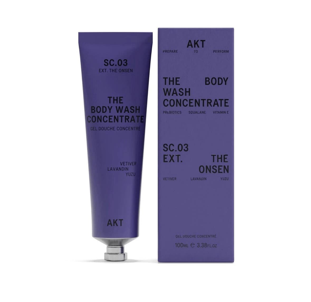 AKT The Body Wash Concentrate 3.4 Fl Oz Tube SC. 03 EXT. The Onsen BNIB