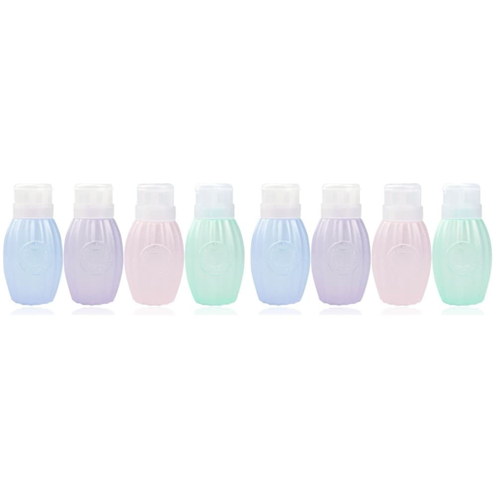 4Pcs Nail Polish Remover Bottles Empty Pump Bottles Refillable liquid bottles