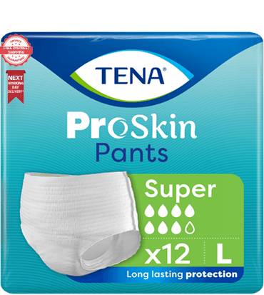 12 x TENA Pants Super Large | Adult Unisex Incontinence Pants | 1 Pack of 12